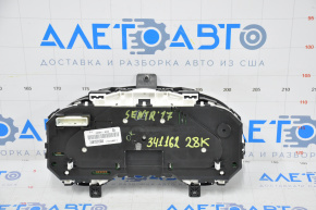 Panoul de instrumente Nissan Sentra 16-19 restilizat S 28k zgârieturi