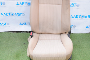 Scaun șofer Toyota Rav4 13-18 fără airbag, material textil bej