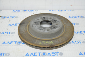 Placă de frână spate stânga Chevrolet Camaro 16- 23mm