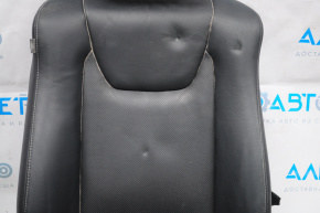 Scaun pasager Lexus RX350 RX450h 10-15 fără airbag, electric, piele neagră, uzuri