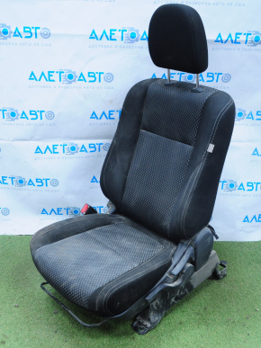 Scaun șofer Mitsubishi Outlander 16-21 restilizat, fără airbag, manual, material textil negru.