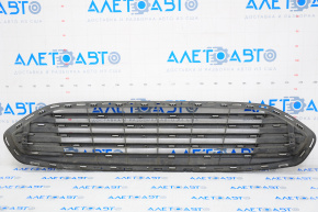 Решетка радиатора grill в сборе с обрамлением Ford Fusion mk5 13-16 с хромом, скол