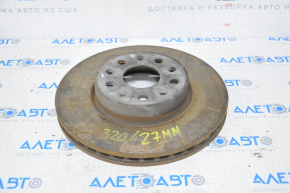 Placă de frână față stânga Chevrolet Camaro 16- 320mm, grosime 27mm