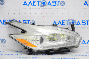 Far dreapta față Nissan Murano z52 15-18 pre-restilizare, halogen, luminoasă, cu montare