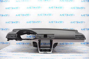 Torpedo panoul frontal fără AIRBAG VW Passat b8 16-19 USA negru