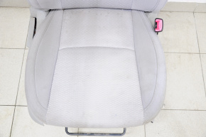 Scaun pasager Subaru Forester 14-18 SJ fără airbag, manual, material textil gri, nevoie de curățare