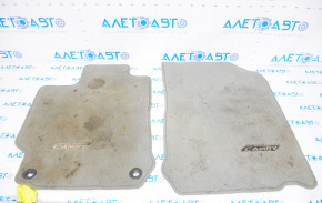 Set de covorașe Toyota Camry v55 15-17 SUA, ștergător gri, pentru curățare