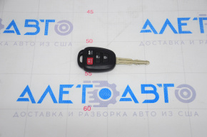 Ключ Toyota Camry v50 12-14 usa 4 кнопки, потерт