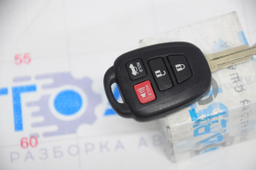 Ключ Toyota Camry v50 12-14 usa 4 кнопки, потерт