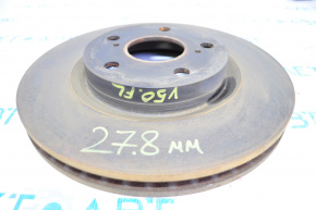 Placă de frână față stânga Toyota Camry v50 12-14 SUA 27.8mm