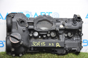 Крышка клапаная правая Kia Sorento 10-15 3.3