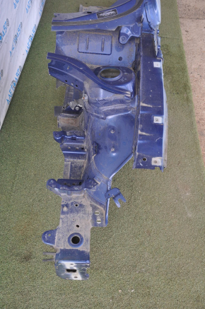 Panoul frontal stânga VW Passat b8 16-19 SUA albastru cu stâlp central, zdrobit