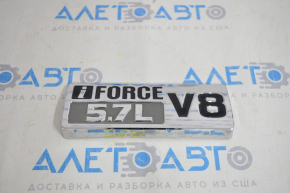 Эмблема-надпись "V8 5.7 iForce" двери багажника Toyota Sequoia 08-16