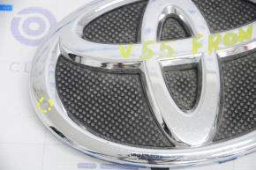 Emblema grilei radiatorului Toyota Camry v55 15-17 SUA, tija cromată