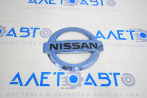 Emblema Nissan, sigla ușii portbagajului Nissan Leaf 11-17 zgârieturi.