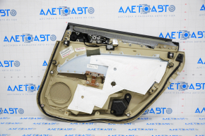 Capacul ușii, cartonașul din spate stânga Ford Fusion mk5 13-16 bej, pentru curățare