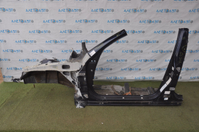 Panoul frontal stânga Lexus GS300 GS350 GS430 GS450h 06-11 albastru cu stâlp central de prindere.