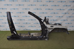 Panoul frontal dreapta pentru Lexus GS300 GS350 GS430 GS450h 06-11, albastru cu stâlp central.