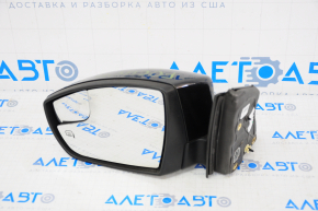 Oglindă laterală stângă Ford Focus mk3 15-18 restilizat, 7 pini, semnalizator, încălzire, neagră