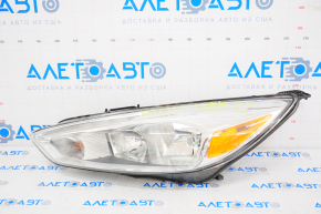 Far stânga față goală Ford Focus mk3 15-18 restilizat, halogen, luminos.