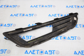 Grila bara stângă Ford Focus mk3 15-18 restyling sub PTF, tip 1, crom