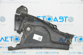 Grila stergatoarelor din plastic stanga pentru Honda Accord 13-17 fara garnitura, suport rupt.