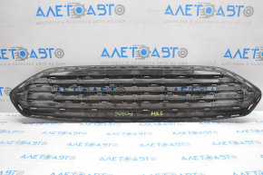 Решетка радиатора grill в сборе без обрамления Ford Fusion mk5 13-16 с хромом, прижата