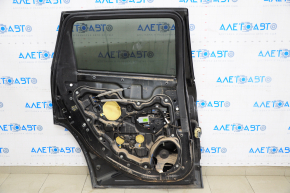 Дверь в сборе задняя левая Jeep Cherokee KL 14-23 черный PXR, тычки