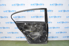 Дверь голая задняя левая Lexus GS300 GS350 GS430 GS450h 06-11 чёрный вмятины