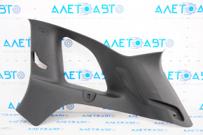 Capac spate dreapta pentru Jeep Cherokee KL 14-18, neagra, zgarieturi