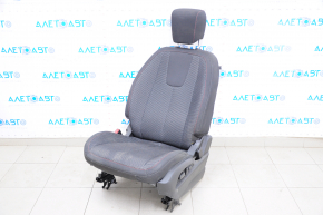 Scaun șofer Chevrolet Equinox 10-12 fără airbag, negru, material textil, electric, uzat