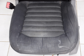 Scaun șofer Ford Fusion mk5 13-16 fără airbag, electric, material textil negru, necesită curățare chimică