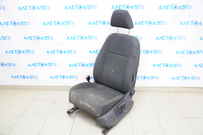 Scaun șofer VW Tiguan 09-17 fără airbag, material textil, negru, manual, pentru curățare.