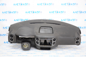 Torpedo panoul frontal cu AIRBAG pentru VW Tiguan 09-17, negru, pentru curățare