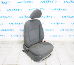 Scaun de pasager Kia Optima 11-15 fără airbag, catifea gri, de curățat chimic