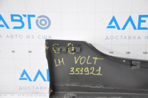 Порог левый Chevrolet Volt 11-15 без уплотнителя сломаны крепления, примят, царапины