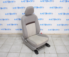 Пассажирское сидение Toyota Camry v50 12-14 usa без airbag, механич, тряпка сер, под химчистку