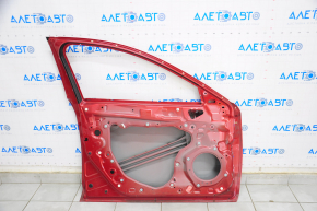 Дверь голая передняя левая Mazda 6 14-21 красный 41V, после ремонта, тычки