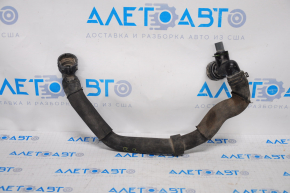 Патрубок охлаждения нижний VW Passat b8 16-19 USA 1.8T, 2.0T с датчиком температуры