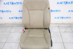 Scaun șofer Honda Accord 13-17 fără airbag, manual, velur bej, de curățat chimic