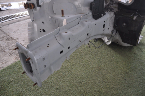 Bara față dreapta Ford Fusion mk5 13-20 fără suport, argintie, cu stâlp central, grilă