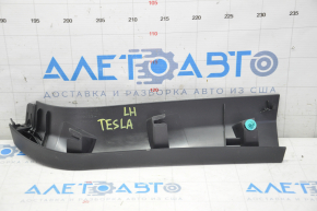 Обшивка двери багажника левая Tesla Model S 12-20 черная