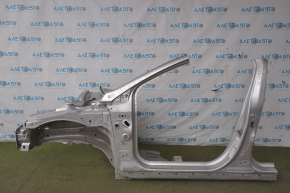 Panoul frontal stânga Ford Fusion mk5 13-20 argintiu cu stâlp central, grilă