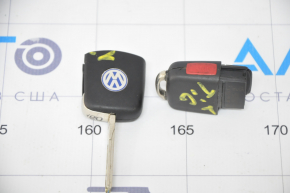 Cheie VW Tiguan 12-17 tip2, 4 butoane, pliabilă