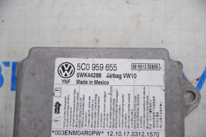 Modulul airbag SRS calculatorul airbag-urilor VW Passat b7 12-15 USA 2.5