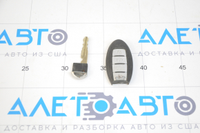 Ключ Nissan Altima 13-18 S SV 4 кнопки, полез хром