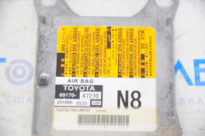 Модуль srs airbag компьютер подушек безопасности Toyota Prius V 12-12