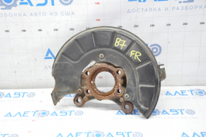 Capacul frontal dreapta VW Passat b7 12-15 SUA cu husa, ruginit.