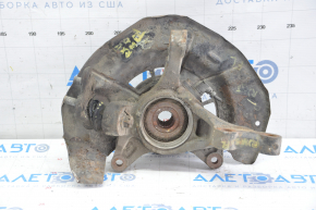 Цапфа со ступицей передняя левая Lexus RX300 RX330 RX350 RX400h 04-09 с кожухом, гудит подшипник