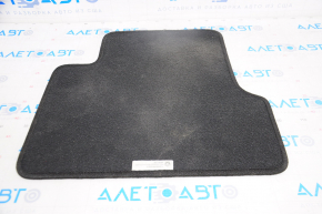 Covorul din spate dreapta al salonului Jeep Cherokee KL 14- material textil negru.